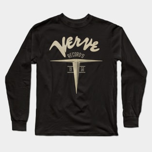 Vintage Verve Radio Records 1956's Long Sleeve T-Shirt